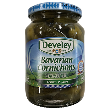 【FOOD de WINE】デベライ コルニッション ピクルス 190g / イオンリテール(DEVELEY CORNICHONS)